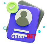 Tornar-se um membro do 6868 Bet é muito simples